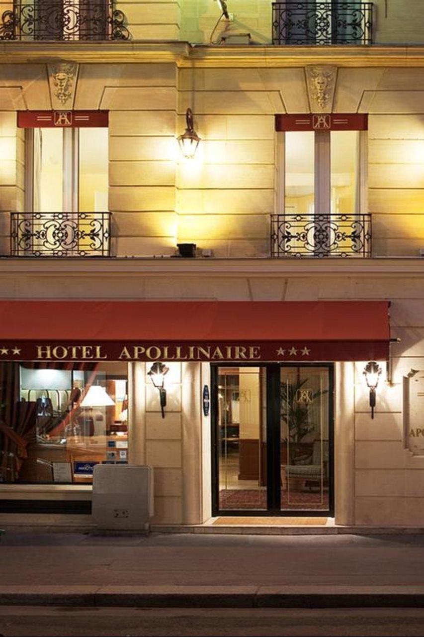 Hotel Apollinaire Paryż Zewnętrze zdjęcie