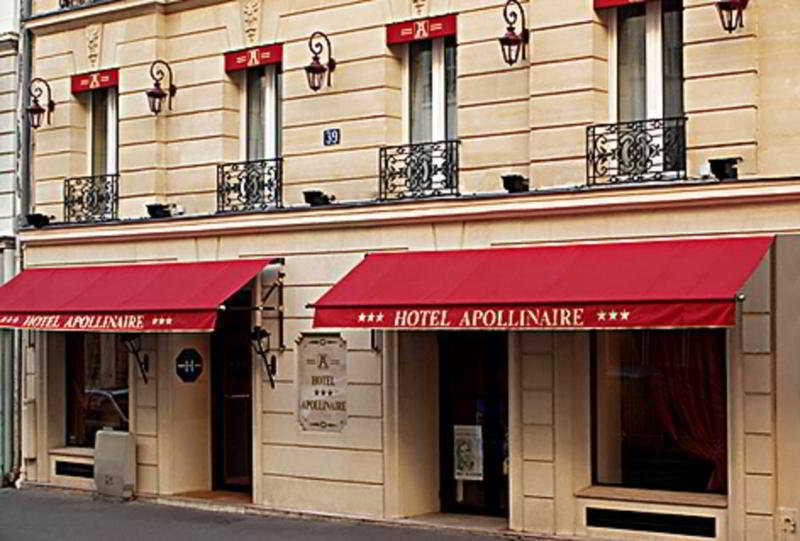 Hotel Apollinaire Paryż Zewnętrze zdjęcie